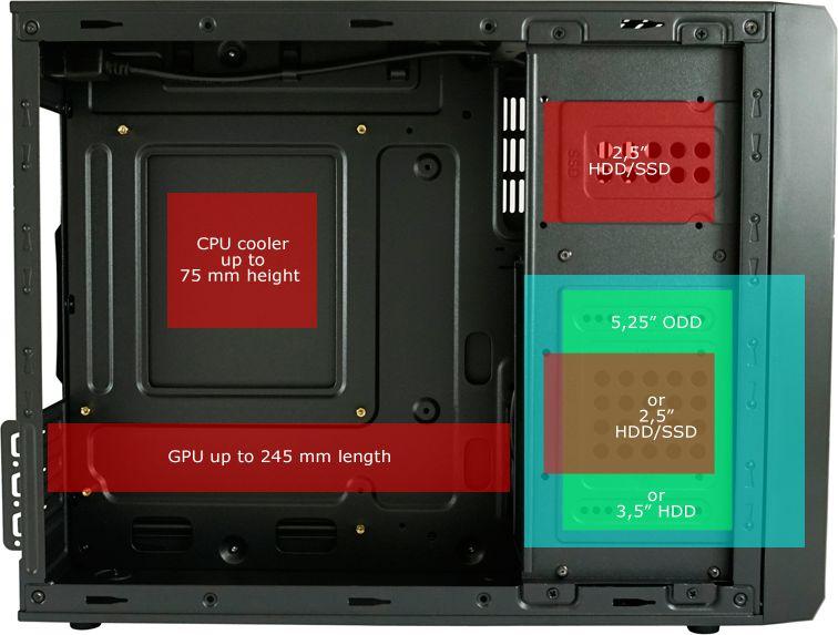 Kasë LC-Power 1404MB, Micro Tower