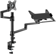 Mbajtëse monitori dhe laptopi Icy Box IB-MS622-T, për tavolinë, deri 32", e zezë