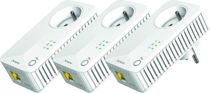 Prizë Strong Powerline, 500 Mbps, 100-240 V, 16A, 3 copë