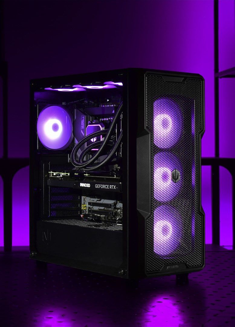 Kompjuter Actina, Intel Core i5-14600KF, 32GB RAM, 2TB SSD, NVIDIA GeForce RTX 4070 SUPER, i zi