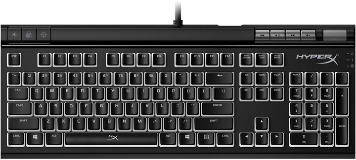 Tastierë HyperX Alloy Elite 2, HyperX Red, US, e zezë