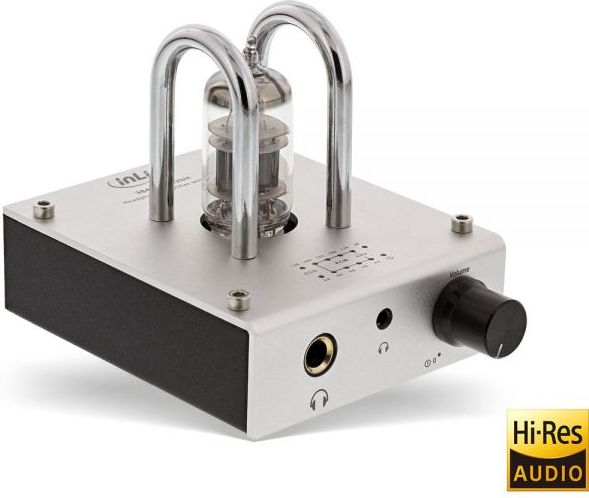 Përforcues kufjesh InLine AmpUSB 99206I, DAC USB, tub vakumi, i zi