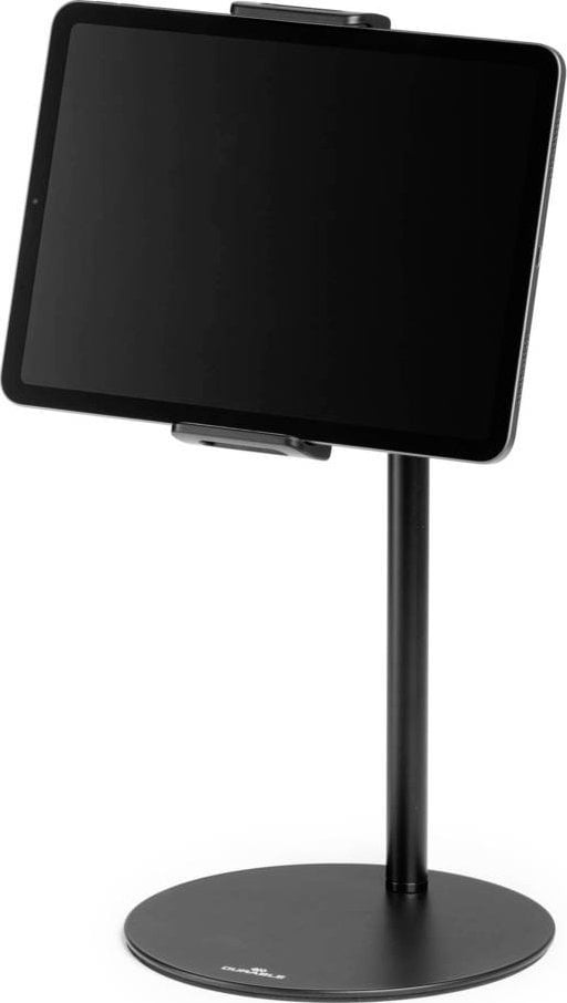 Mbajtëse telefoni dhe tableti Durable TWIST Active Holder, qafë fleksibile, rrotullim 360°, e zezë