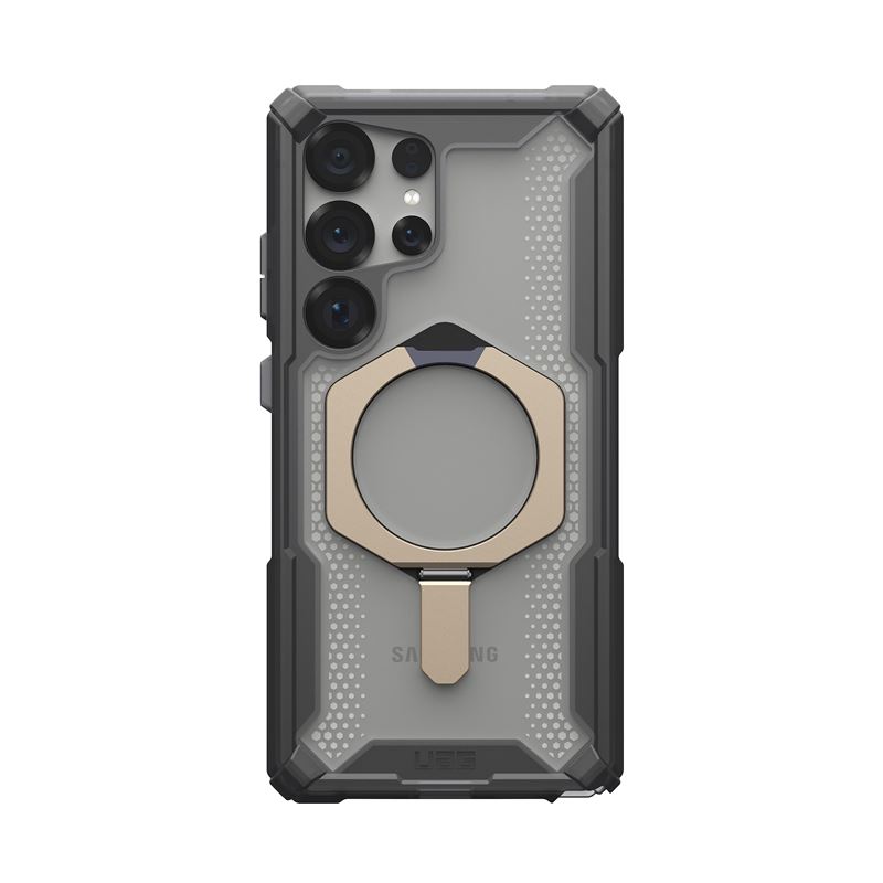 Футрола Urban Armor Gear за Galaxy S25 Ultra, тврда маска, компатибилна со MagSafe, титаниум сива