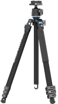 Tripod Sirui L-224F KS-10, karbon, kokë sferike, i zi