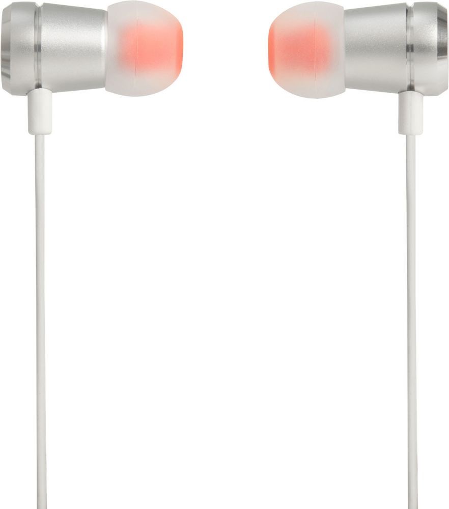Kufje JBL T290 In-Ear, të argjendtë/të bardha
