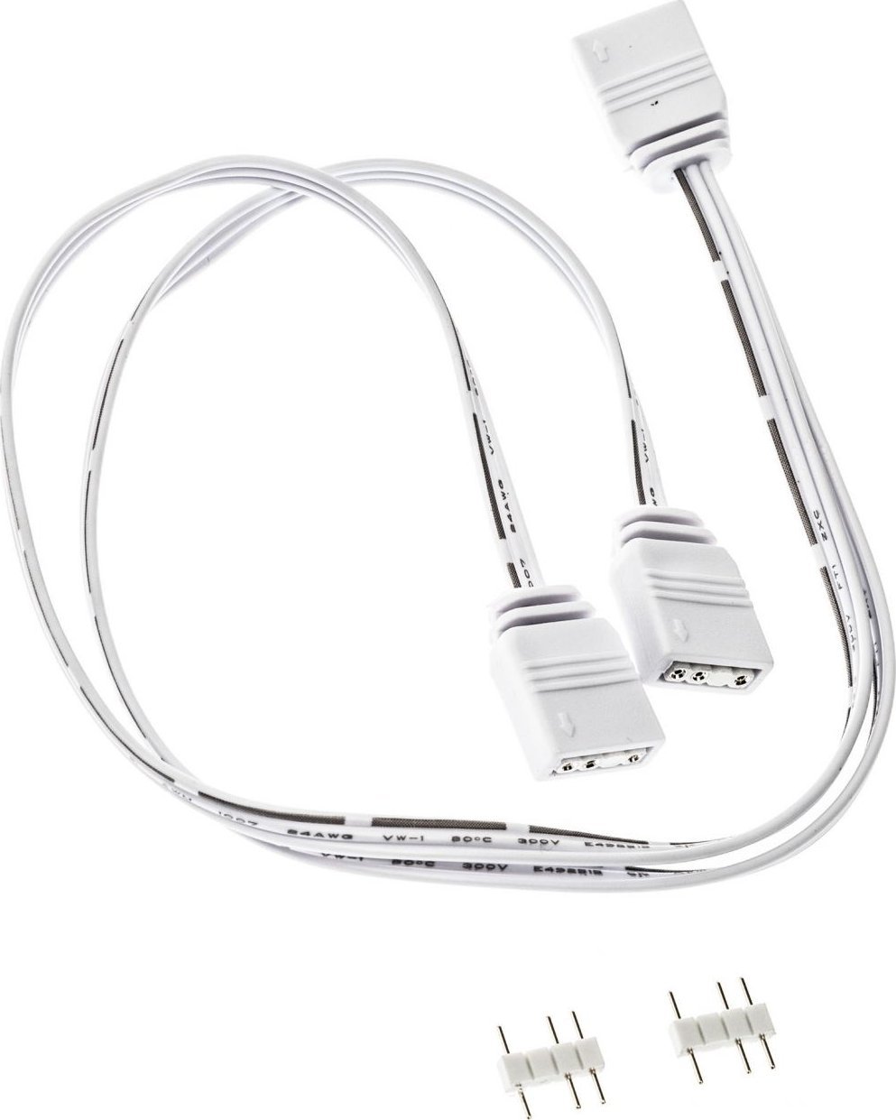 Kabllo ndarëse ARGB Kolink 1 në 2, 30cm, e bardhë