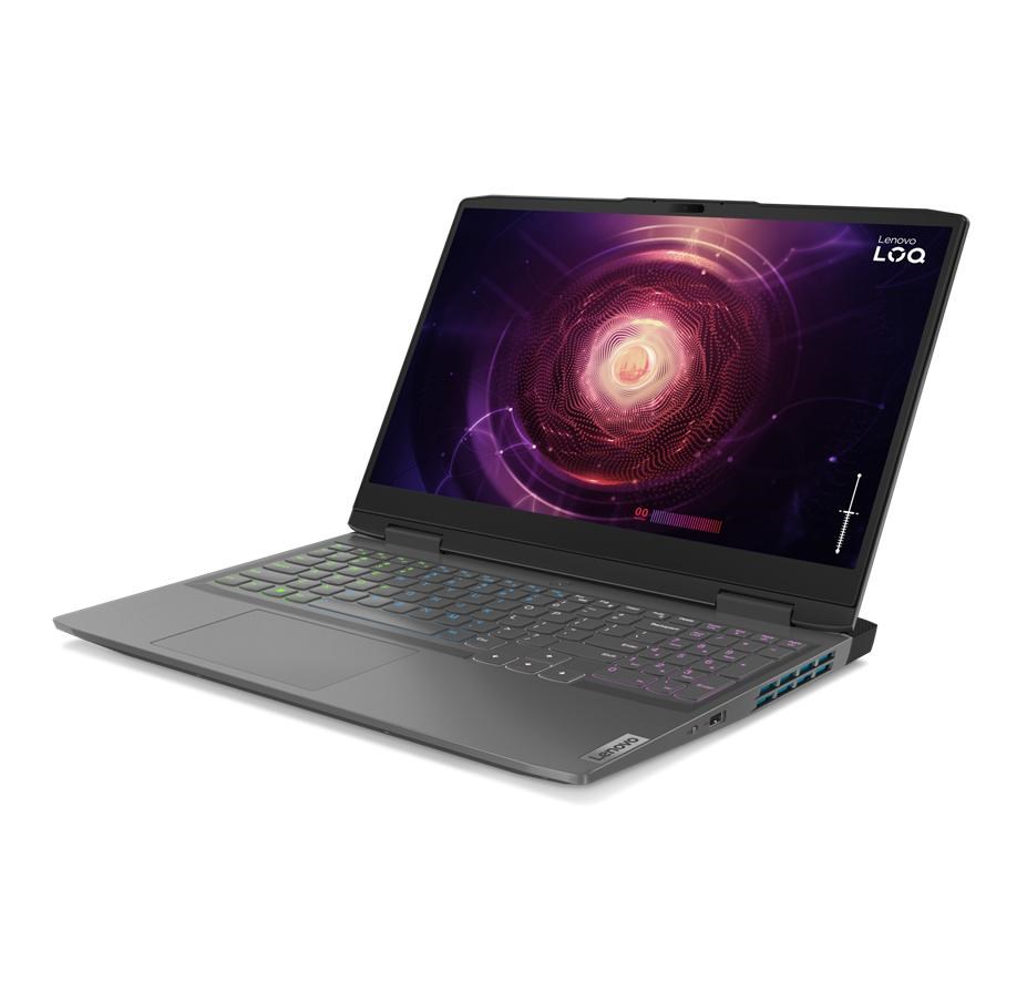 Лаптоп Lenovo LOQ 15APH8, 15.6", AMD Ryzen 5 7640HS, 16 GB RAM, 1 TB SSD, NVIDIA GeForce RTX 4050