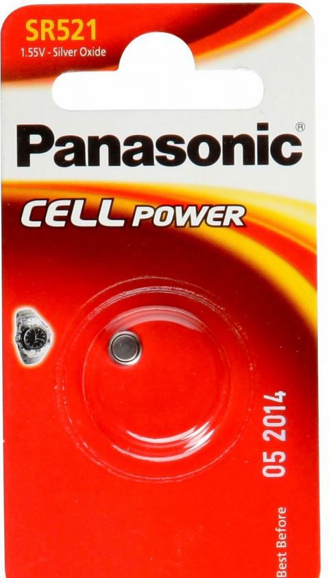 Bateri Panasonic Cell Power SR63, 1.55V