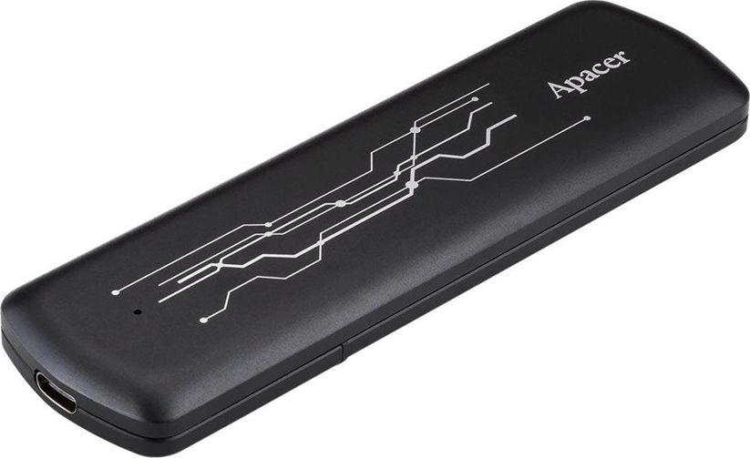 Disk SSD i jashtëm Apacer AS722, 512 GB, i zi