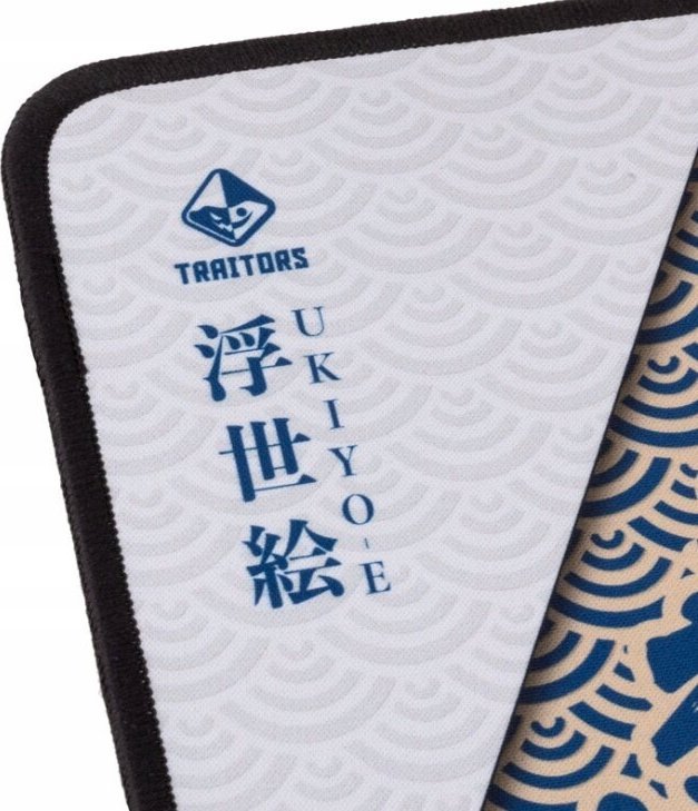 Mauspad Traitors UKIYO-E, 35.5 x 25.3 cm, dizajn Ukiyo-E, shumëngjyrësh