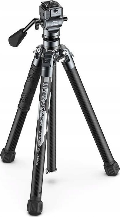 Tripod Ulanzi Carbon Fiber Travel F38, fibra karboni, Quick Release, i zi