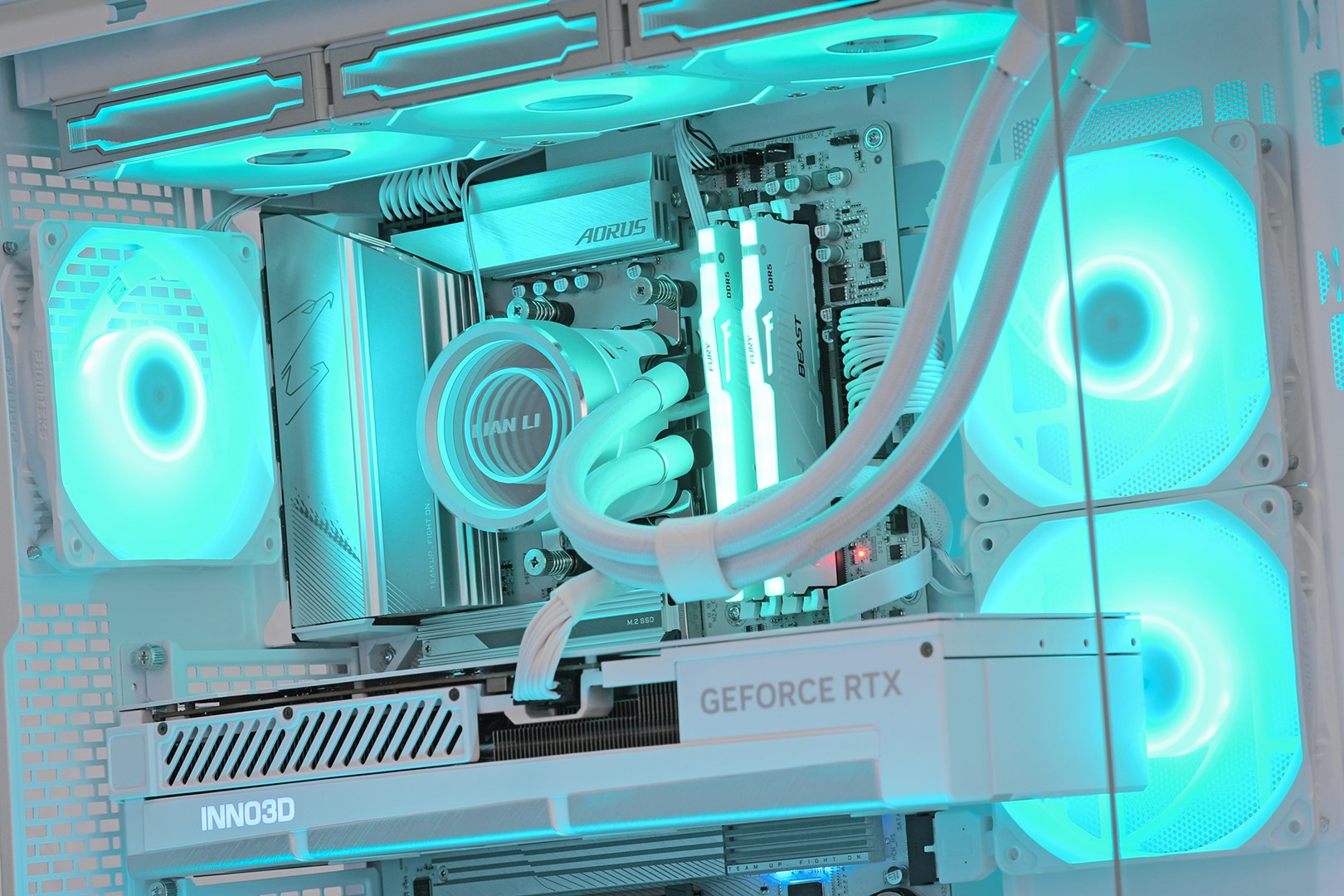 Kompjuter Actina i5-14600KF, RTX 4070 Ti Super, 1TB SSD, i bardhë