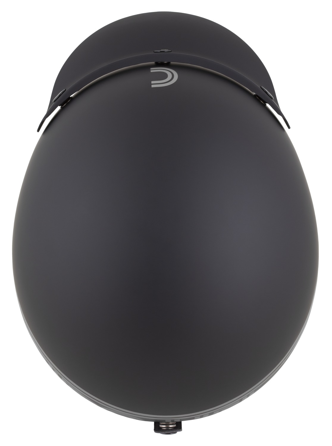 Kaska moto CASSIDA Oxygen 2.0 Rondo, e zezë matte argjendi