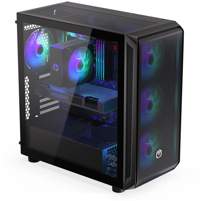 Kasë Endorphins Arx 700 ARGB, e zezë