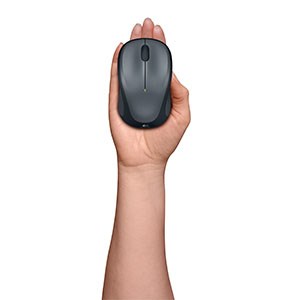 Maus Logitech M235, RF Wireless, i hirtë