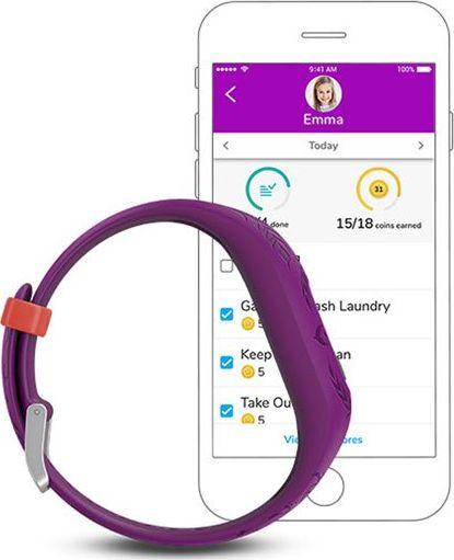 Garmin Vívofit Jr. 2 Disney Frozen Anna Смартчасовник, Виолетов