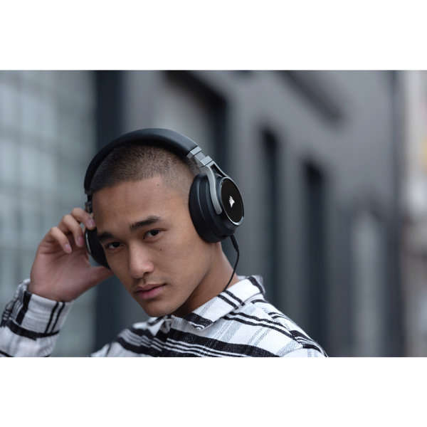 Kufje lojërash Corsair Virtuoso RGB Wireless, USB/3.5 mm, të zeza