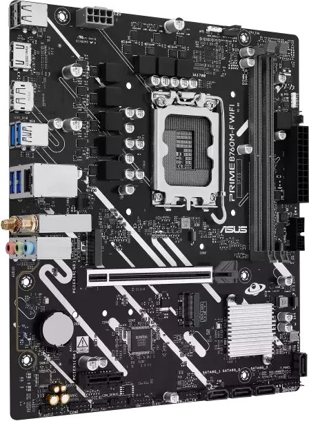 Pllakë amë ASUS PRIME B760M F WIFI, Intel B760, LGA 1700, DDR5