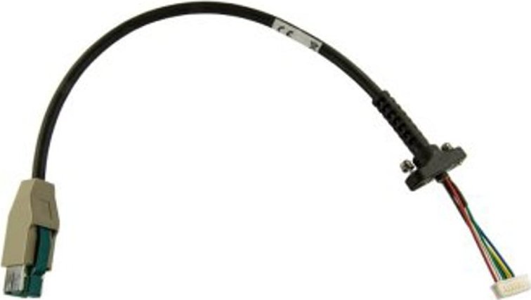 Kabllo USB No Name Vc80, 22 cm, për tastierë, aksesor për kabinet rack, e zezë