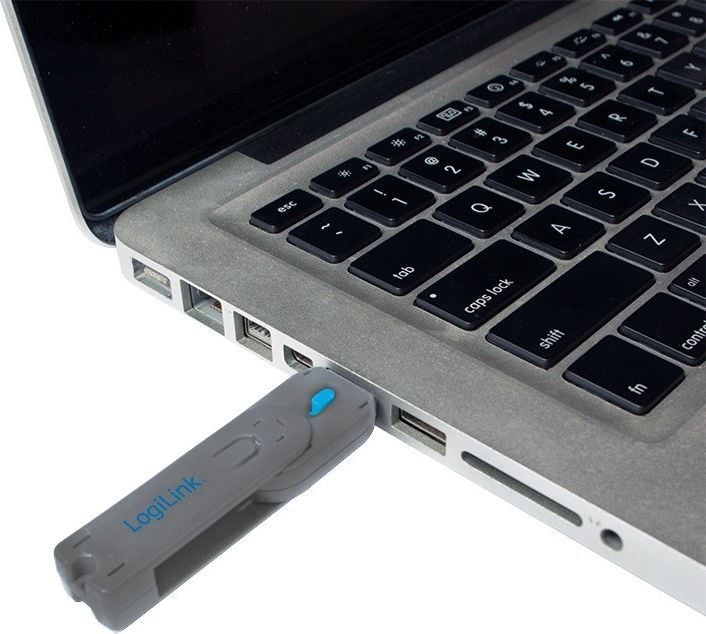 Set bllokues USB LogiLink AU0043, 4 copë, me çelës