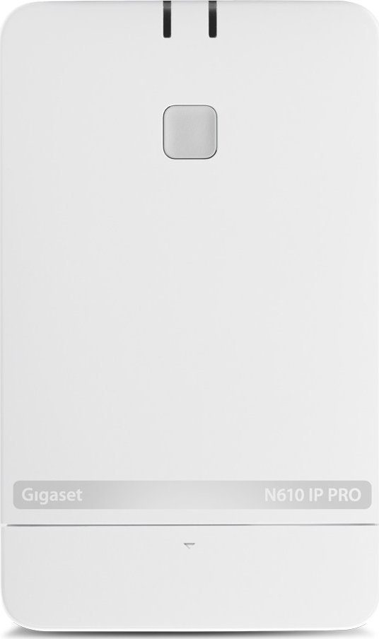 Stacion bazë DECT Gigaset N610 IP PRO, 8 përdorues, 8 thirrje njëkohësisht, i bardhë