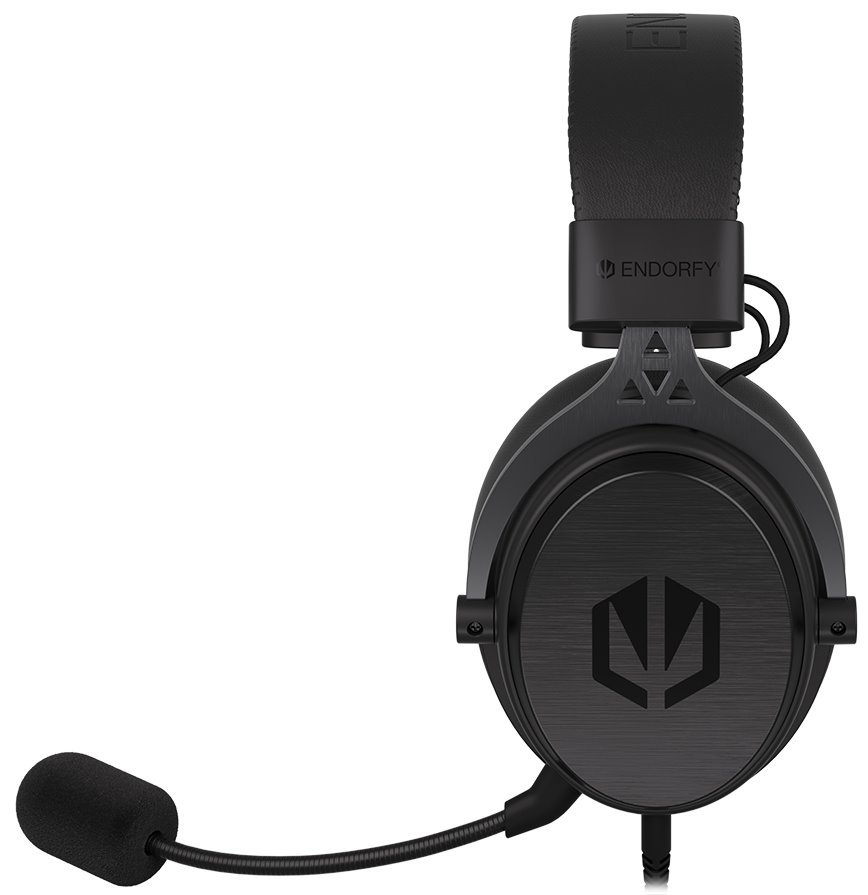 Kufje Endorfy VIRO Plus USB, 2.9 m, me kabllo, të zeza