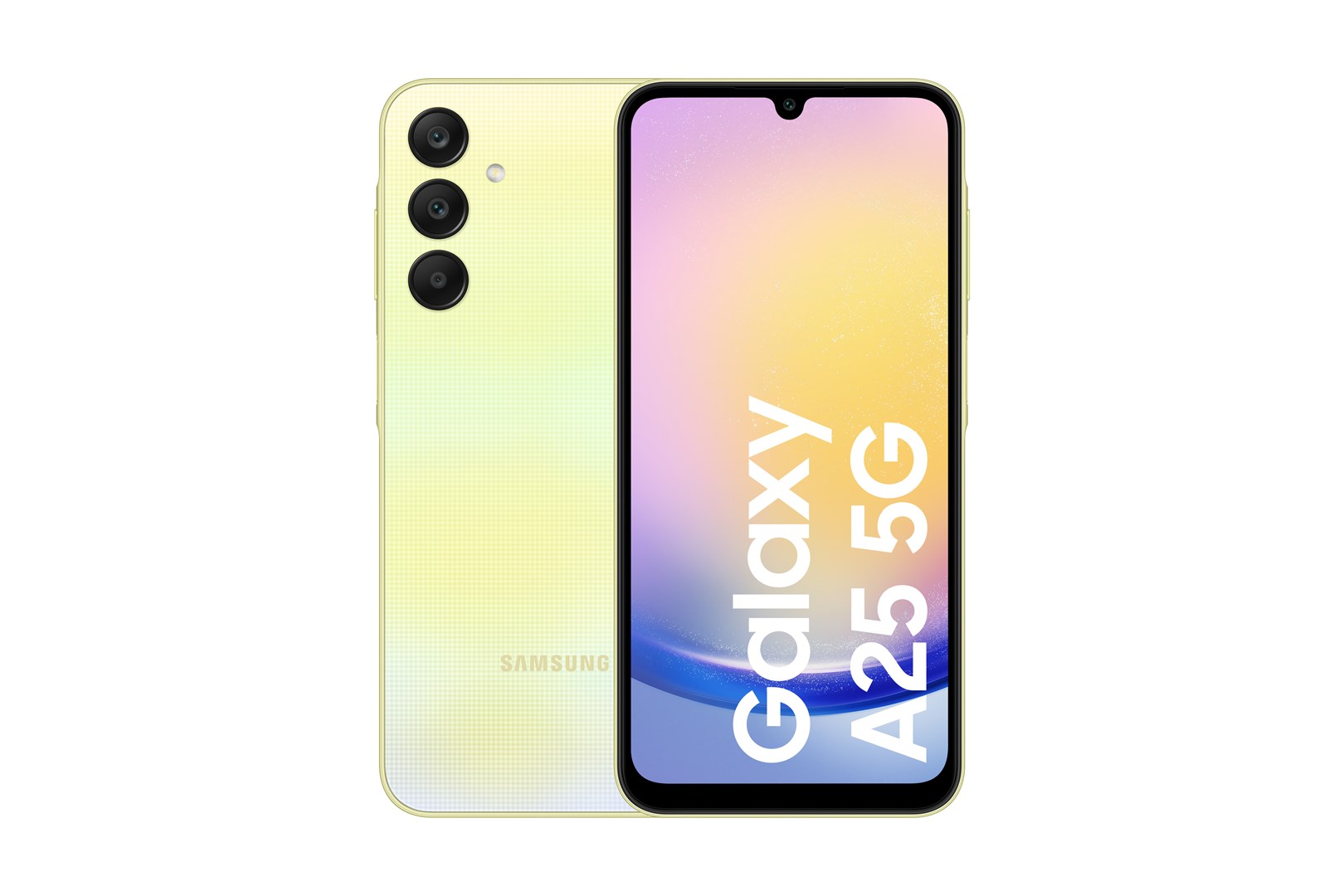 Мобилен телефон Samsung Galaxy A25, 6.5\", 256GB, 8GB RAM, жолт