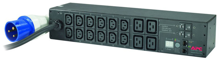 Shpërndarës energjie APC rack PDU, i matur, 2U, 32A, 230V, (12) C13 & (4) C19                