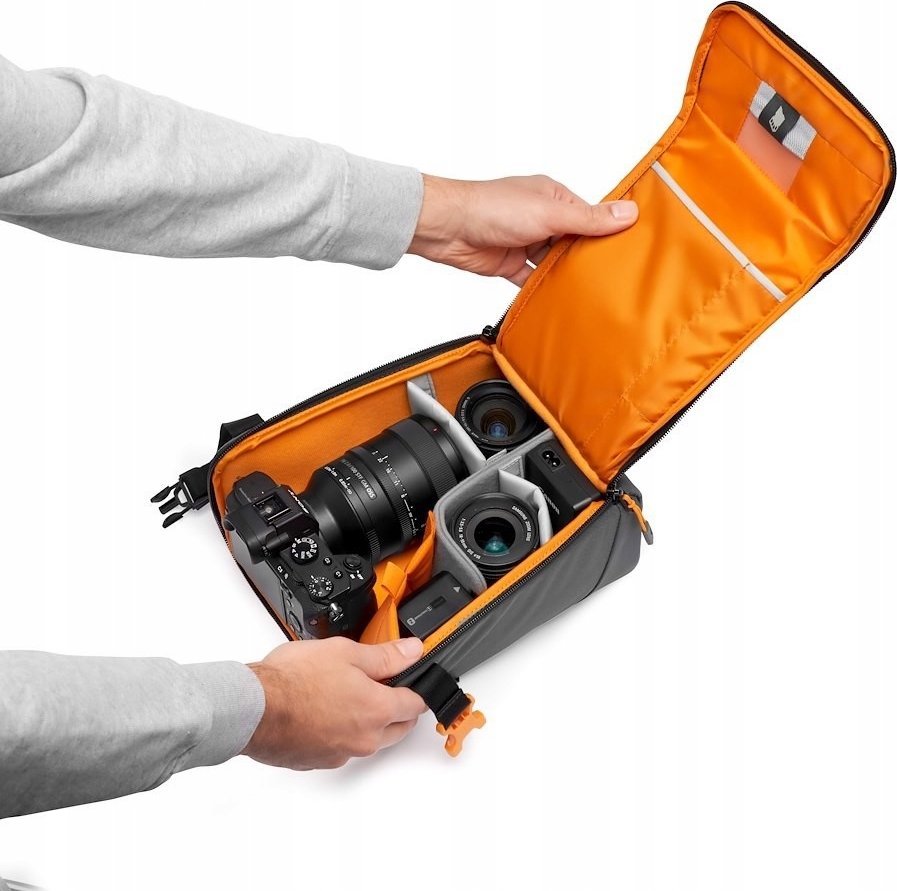 Çantë për kamerë Lowepro GearUp Creator Box L II, për kamera mirrorless, gri