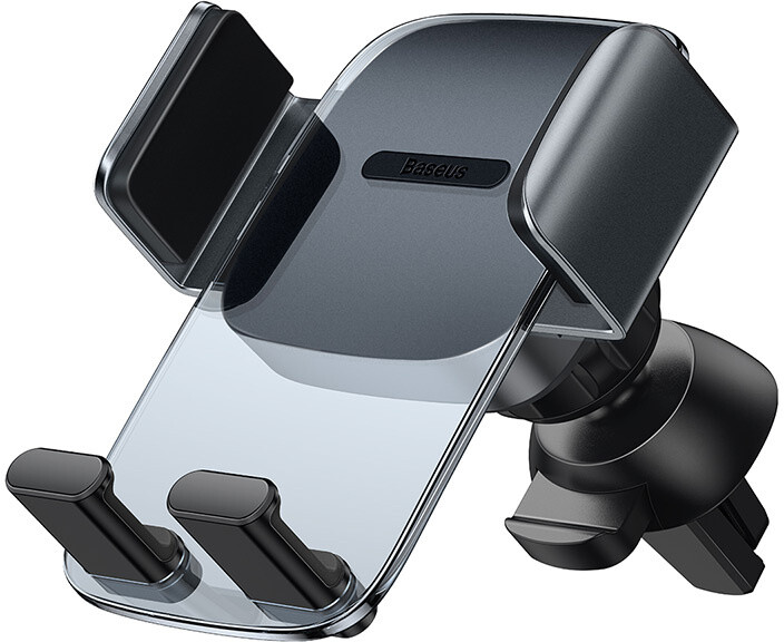 Држач за телефон заавтомобил Baseus Easy Control Clamp (за вентилациона решетка), црн