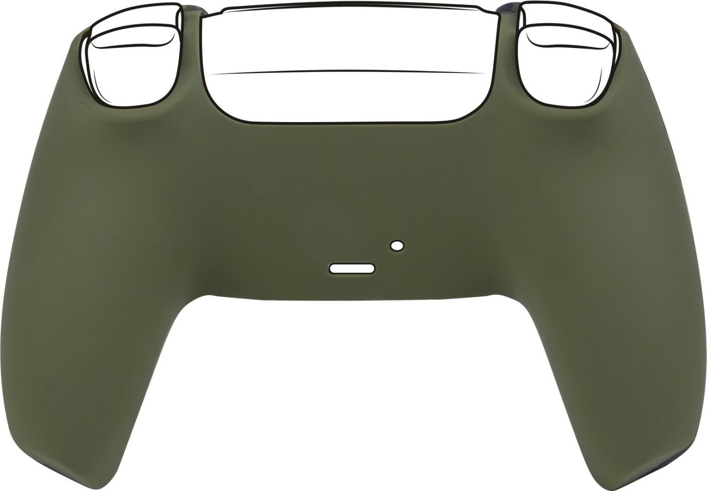 Силиконска навлака Bigben за контролер PS5 DualSense, со антилизгачка зафат, камуфлажен дизајн