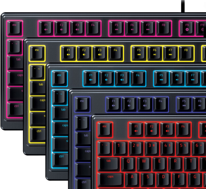 Tastierë Razer Ornata V3 X, Hybrid Mechanical, US, e zezë