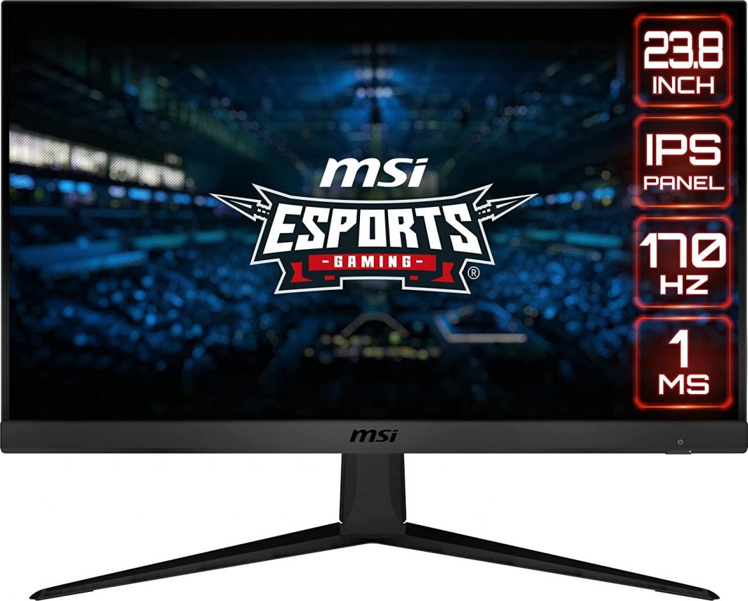 MSI G2412 23.8" Монитор, FHD, 170 Hz, Црн