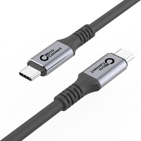Kabllo USB MicroConnect USB4CC1, USB C në USB C, 1.2 m, i zi