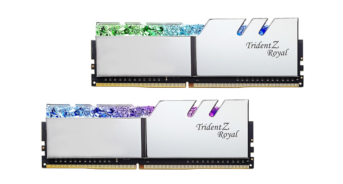 Memorie RAM G.Skill Trident Z Royal F4-4400C19D-32GTRS 32 GB (2 x 16 GB) DDR4 4400 MHz