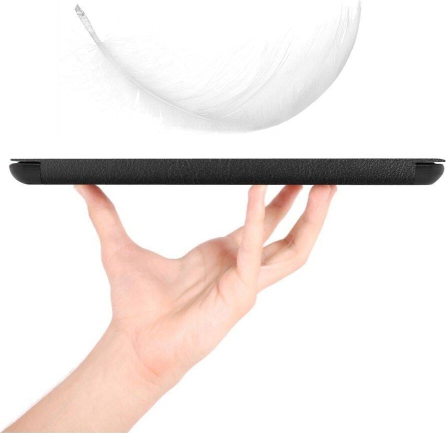 Навлака Tech-Protect Smartcase Kindle Paperwhite 6 Colorsoft Signature, функција будење-спиење, црна