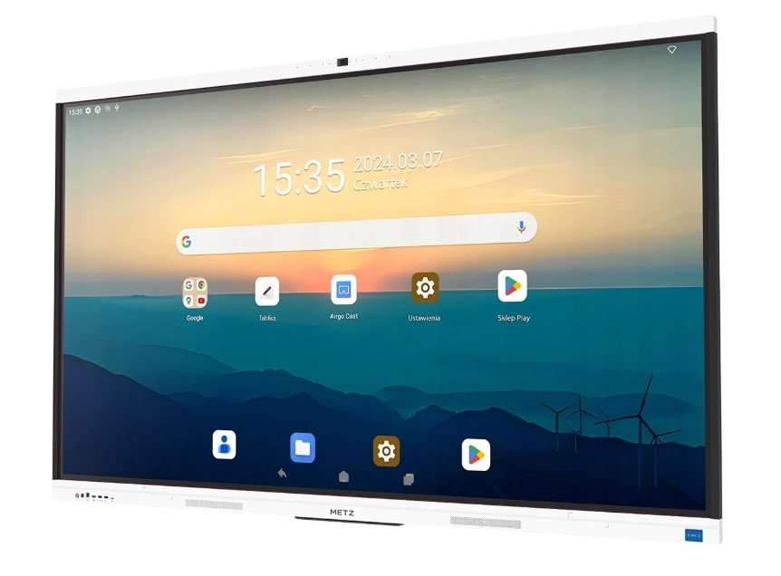 Monitor interaktiv me prekje METZ 65SG1, 65", 4K, Android, i zi