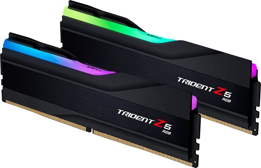 Memorie G.Skill Trident Z5 RGB, DDR5, 64 GB, 6400 MHz, CL32, F5-6400J3239G32GX2-TZ5RK