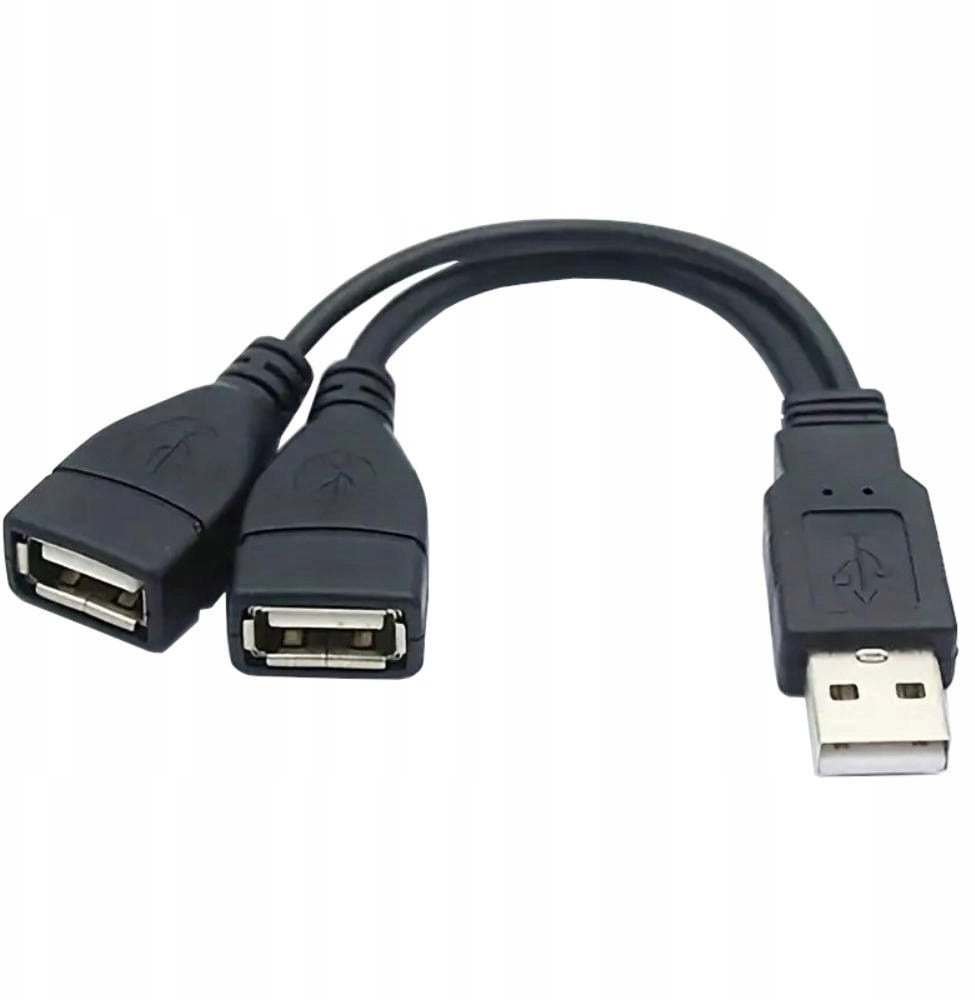 Kabllo karikimi PremiumCord KU2Y03 USB 2.0, 15 cm, i zi
