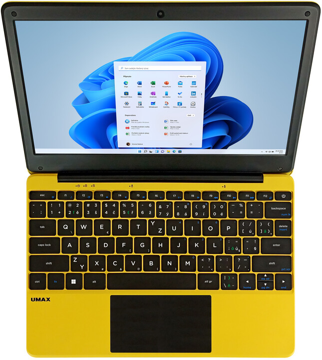 Laptop UMAX VisionBook 12WRx, 11.6 ", Intel Celeron N4020, 4GB RAM, 128GB eMMC, Intel UHD Graphics, i verdhë