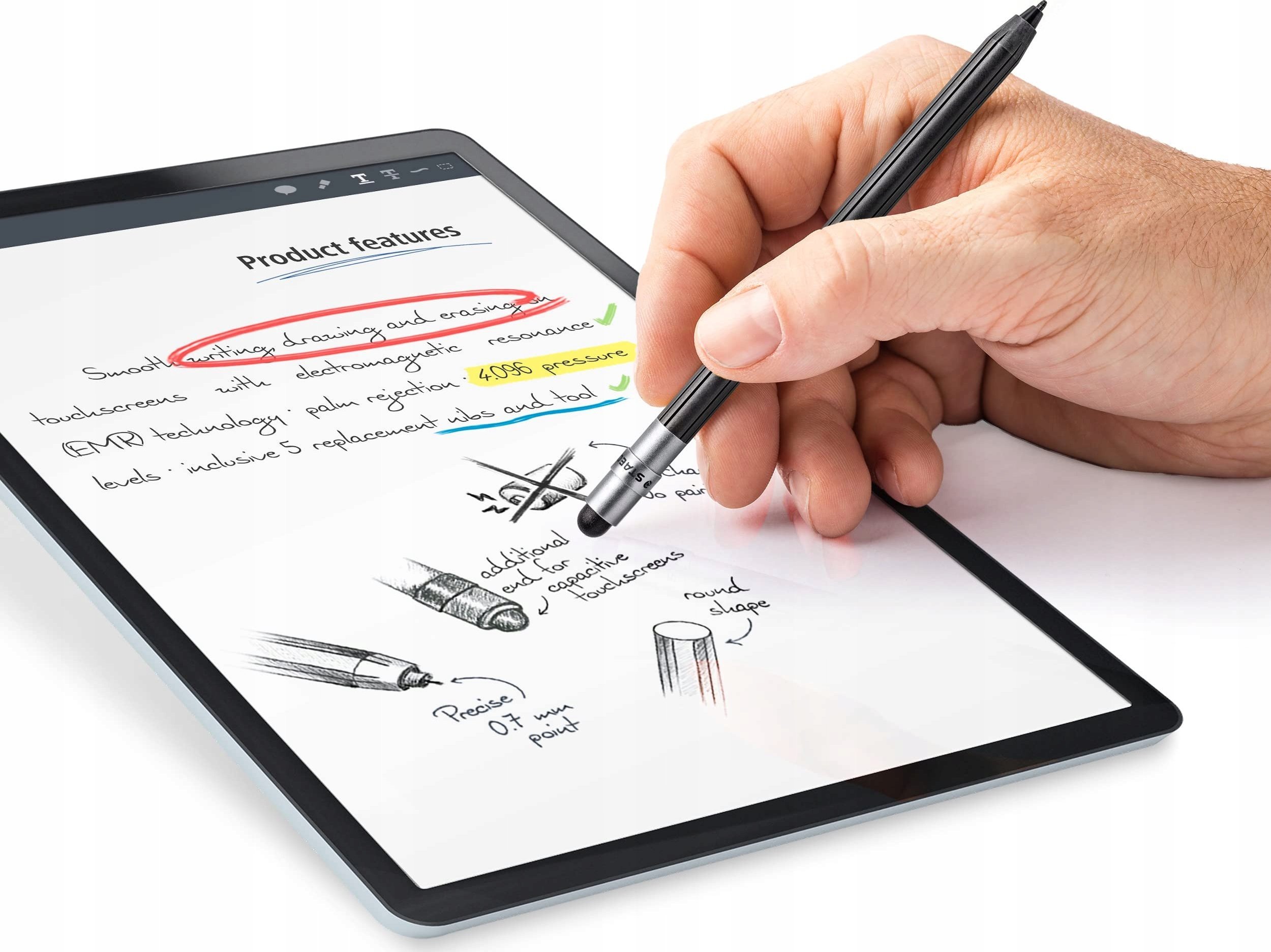 Stylus dixhital Staedtler Noris Digital Mini, për smartphone dhe tablet, i zi