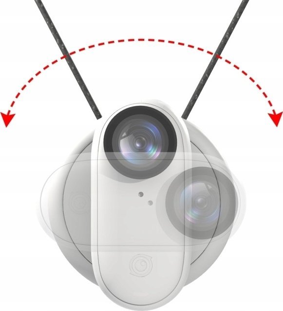 Магнетна синџир-ѓердан држач Puluz PU889W, за Инста360 Go 3, црна