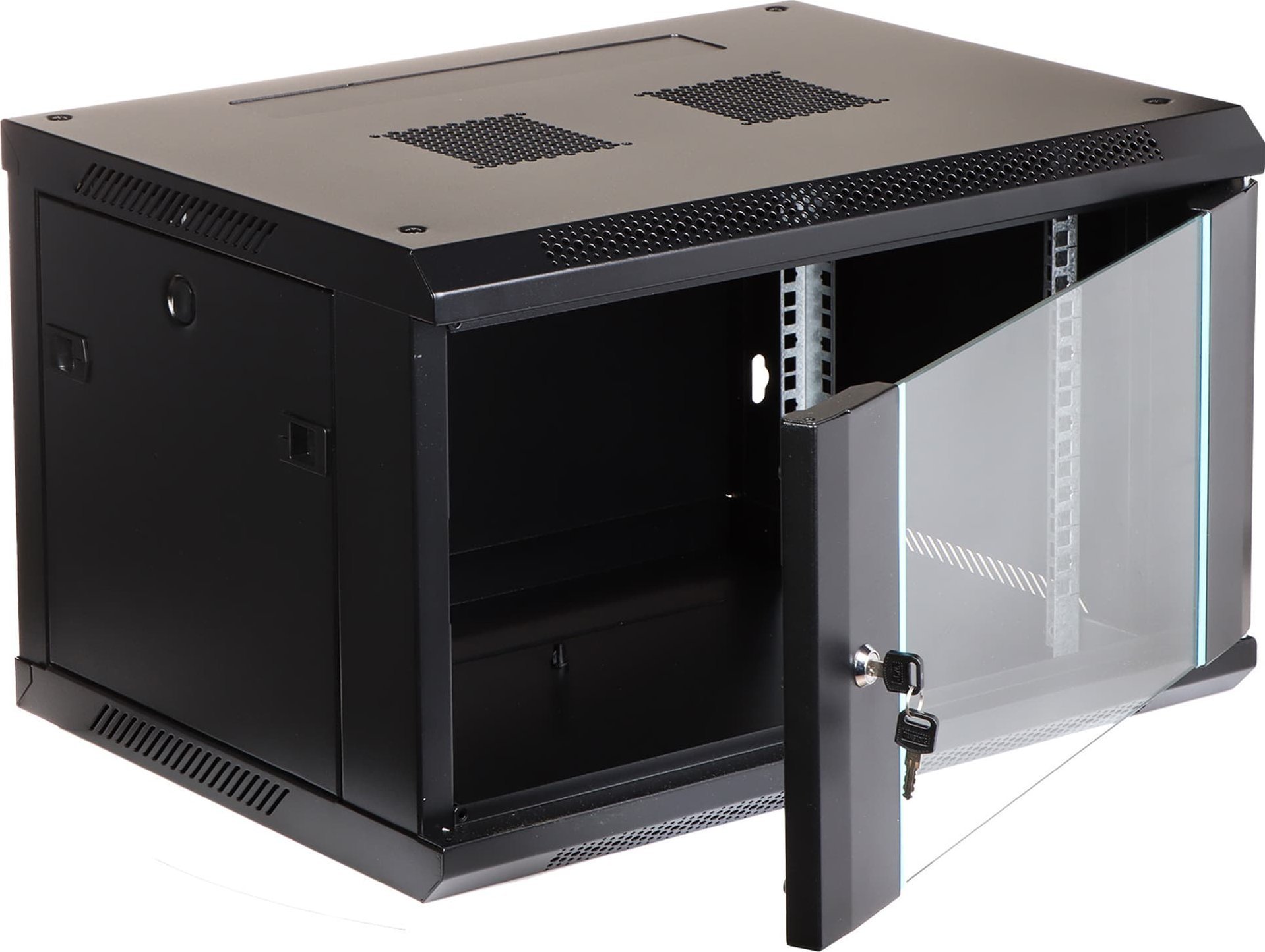 Kabinet muror rack Eprado 19", 6U, metalik, gri