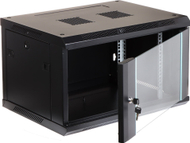 Kabinet muror rack Eprado 19", 6U, metalik, gri