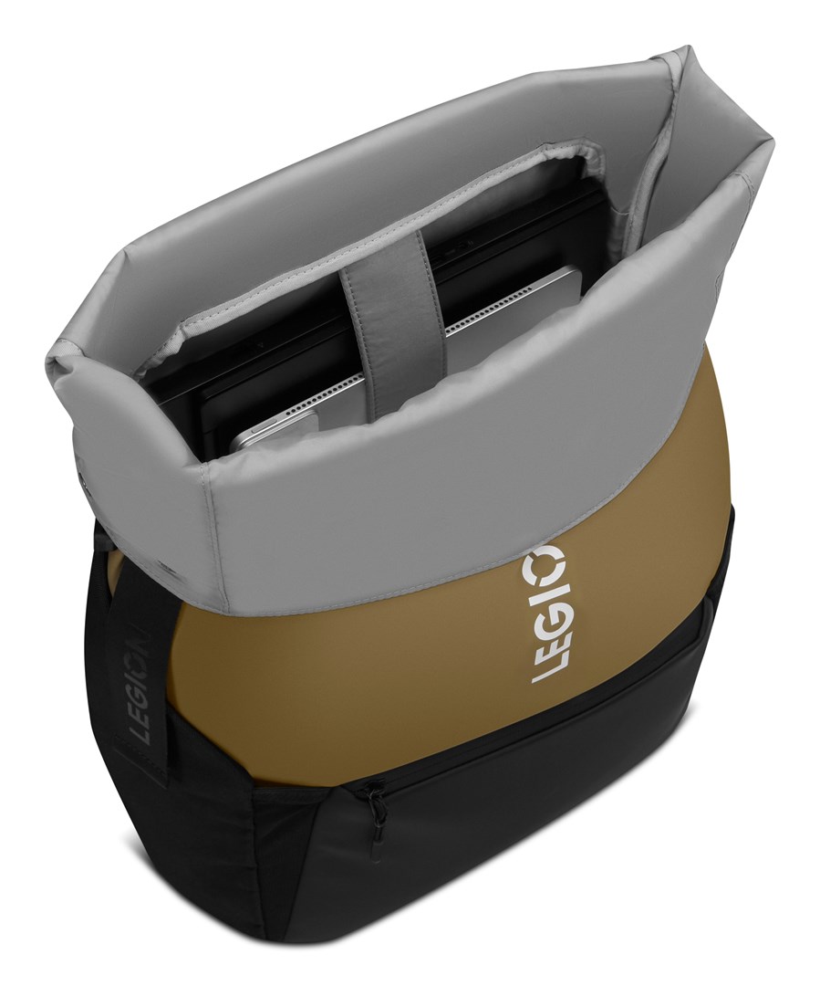 Çantë për laptop Lenovo GX41U39298, 16", e zezë/ verdhë