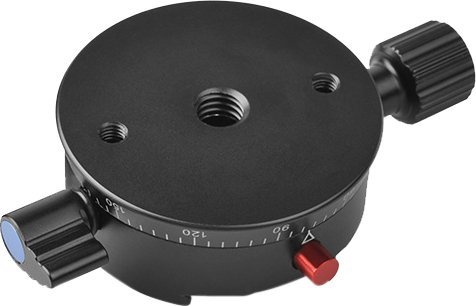 Kokë panoramike Sirui PA-20, kapacitet 10 kg, 146 g, e zezë