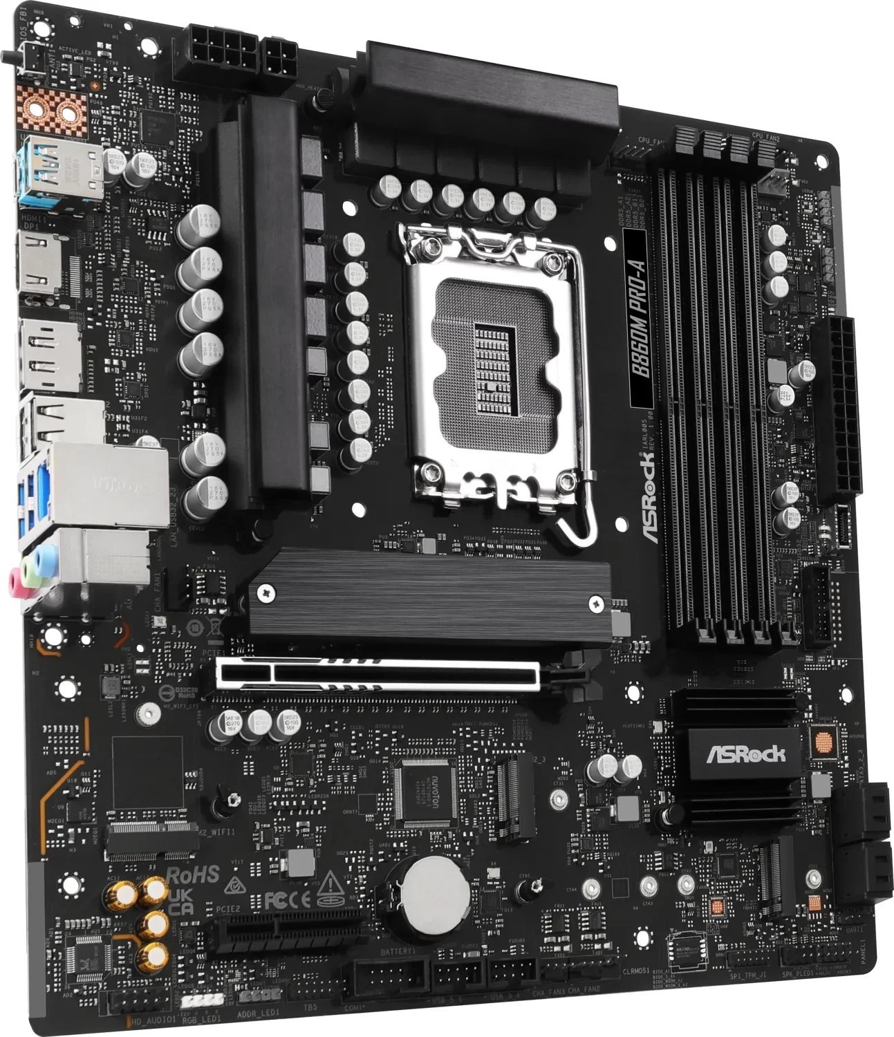 Pllakë amë ASRock B860M Pro-A, Intel B860, DDR5, Micro ATX