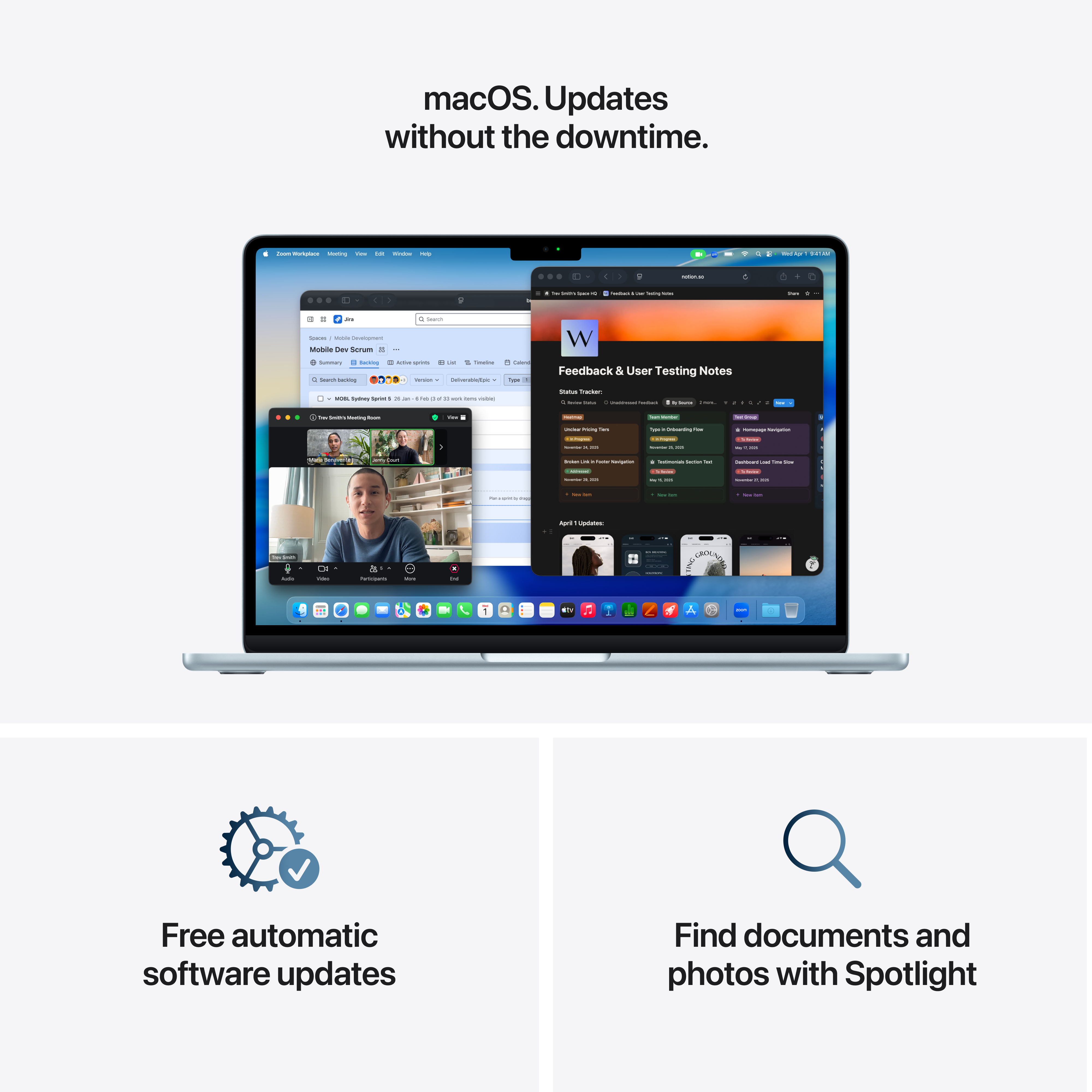 Apple Macbook Air, 13.6", M5 10-core, 16GB, 1TB, 10-core GPU, Silver