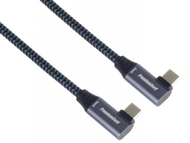 Kабел USB C PremiumCord, USB 3.2 Gen 2x2, 100W 20Gbps, 0.5m, црн